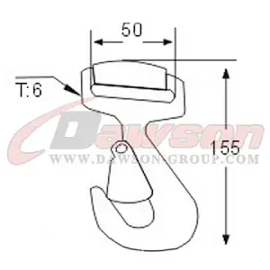 DSWH036 BS 5000KG / 11000LBS 2