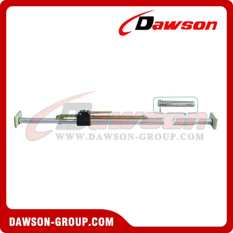 CB-507LH Euro Market 2 Pcs Aluminum Tube Cargo Bar 42mm, Ratcheting Cargo Bar