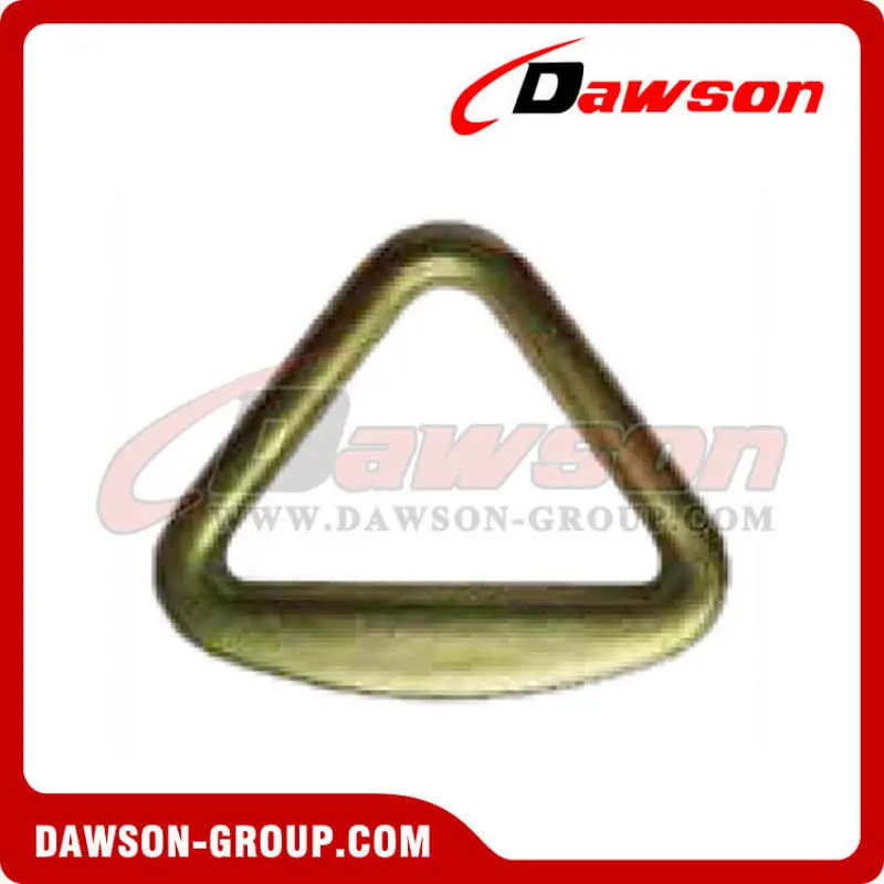 TYDR4 BS 10000kgs22000LBS 4 inch Zinc Plated Flat Delta Ring