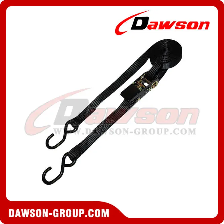 1 inch 10 feet Ratchet Strap with S-Hooks 3000 - Dawson Group LTD. - China Manufacturer, Supplier, Factory