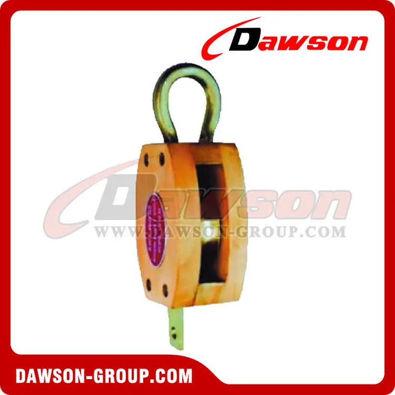 DS-B145 Wood Guy Block With Fixed Bow