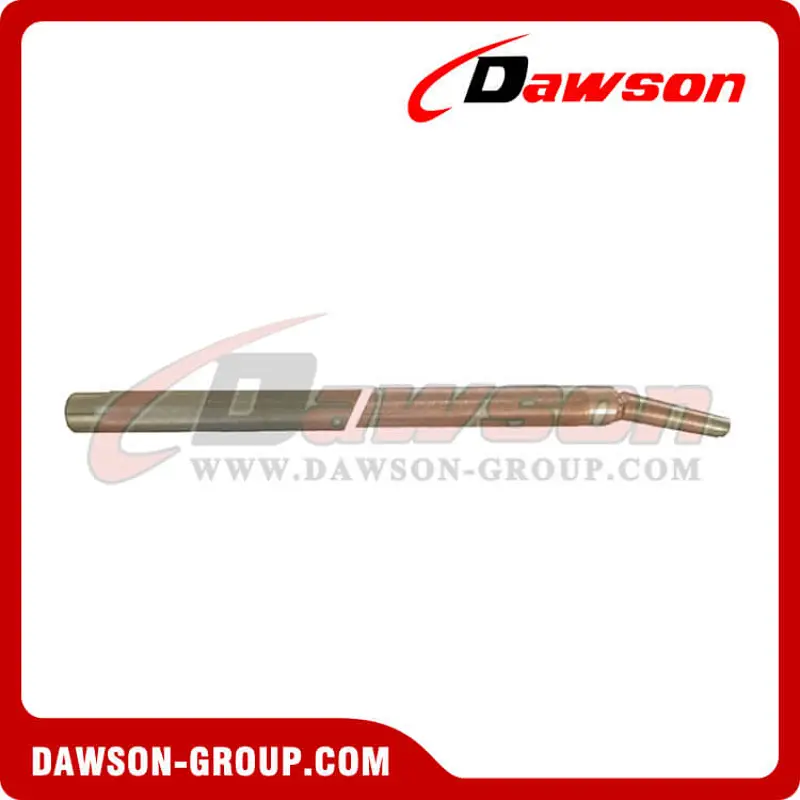 Standard Winch Bar - Mushroom Tip - Chrome - Flatbed Truck Winch Bars