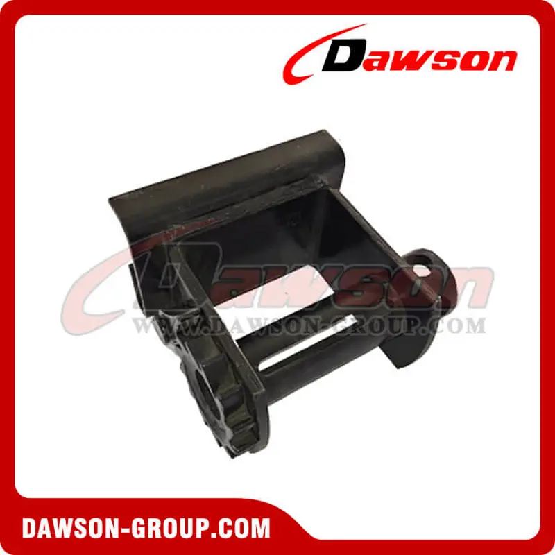 Utility Winch - Weld on or Sliding - Flatbed Truck Winches for Cargo Lashing Straps