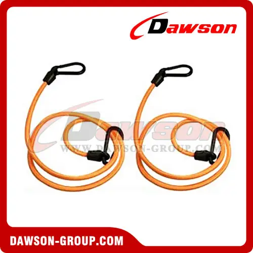 Rubber Tie Down, Elastic Cords With 2-PCS Hooks