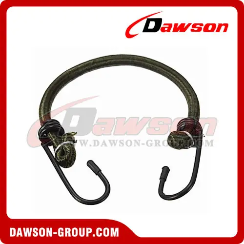 Single Type Bungee Cord Assembly, Elastic Straps With 2 Iron Hooks ES-0020