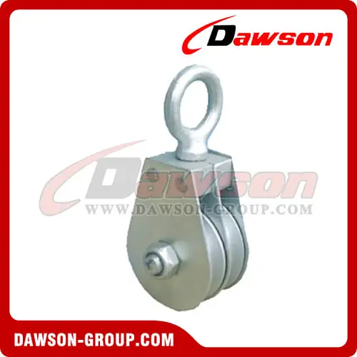 DS-B188 Swivel Eye Flat Block Double Sheave