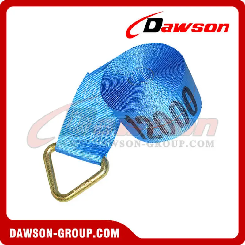 4 inch Winch Strap with Delta Ring