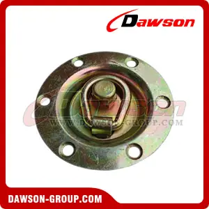 PPE-14 BS 1360kgs3000lbs Recessed Rotating Rope Ring Bolt-on or Weld-on - Rotating Pan Fitting