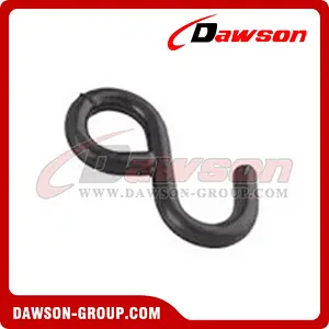 WHS2502 BS 800KG1760LBS 1 inch Rubber Coated S Hook