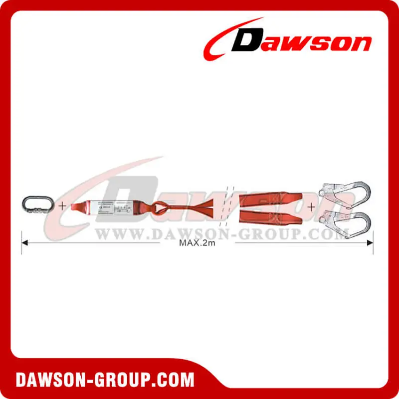 DS6106 Energy Absorbers Webbing Lanyards EN355 EN354