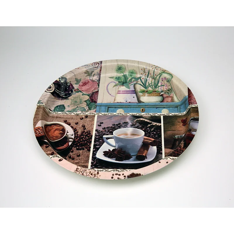 promotion gift plastic tray,custom plastic plates,round plastic serving plates