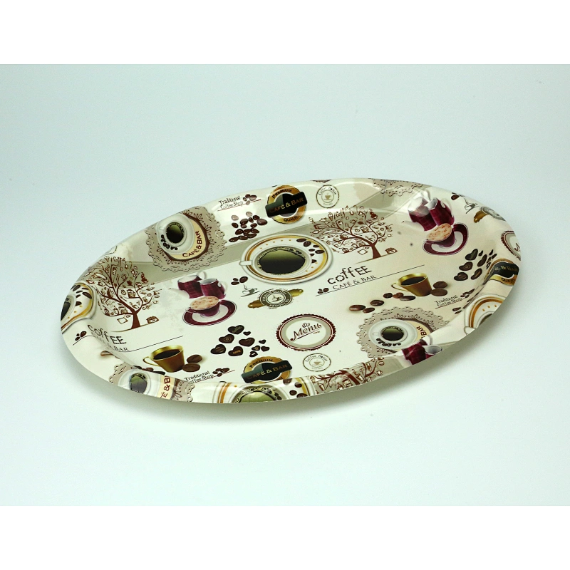 promotion Cake plastic tray printed plastic tray custom plastic serving  tray