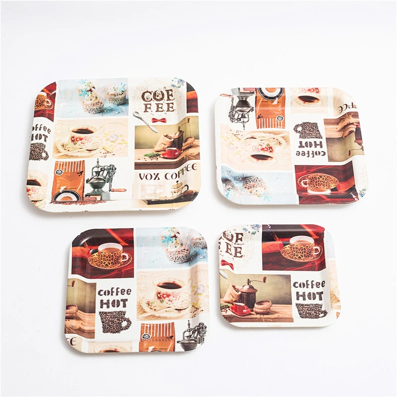 custom style ecofriendly reusable high quality square tray
