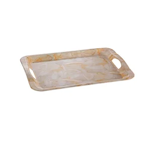 new mould promotion gift wood design rectangle plastic plate
