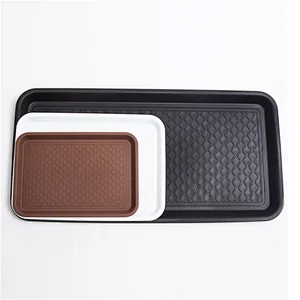 Custom restaurant serving tray with handles Product Name plastic serving tray