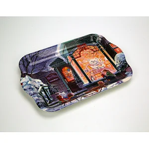 Plastic serving tray, Plastic rectangular tray, kitchen plate