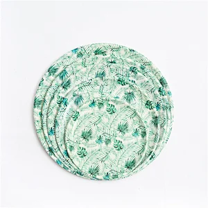 High quality Diameter 35 cm  round shape cheap factory serving tray for hotel