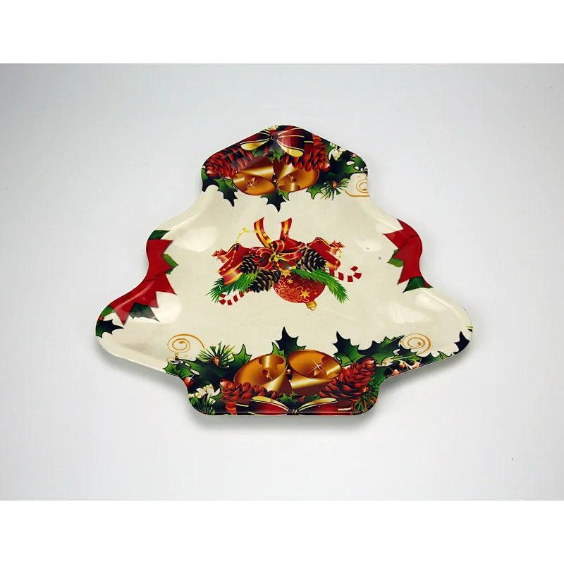 customized for restaurant serving plastic tray ,printed holiday plastic tray,plastic christmas tray