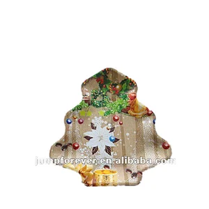 customized for restaurant serving plastic tray ,printed holiday plastic tray,plastic christmas tray