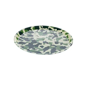 Wholesale round shape Custom Design Plastic Tray