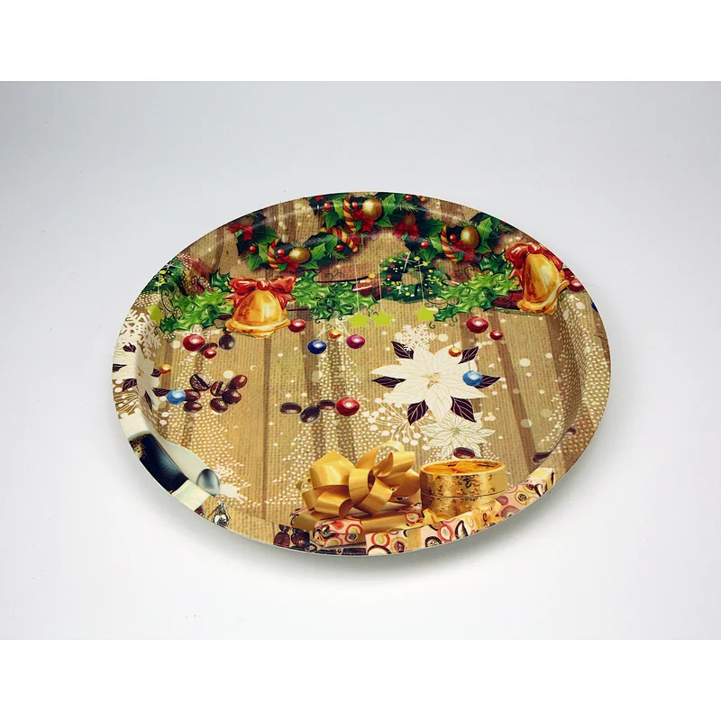 promotion gift plastic tray,custom plastic plates,round plastic serving plates