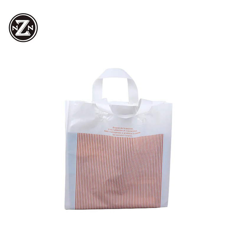 china manufacturer wholesale promotional degradable hope t shirt plastic shopping carry plastic bag with handle