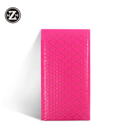 custom printed logo mailing matte small courier bubble envelopes padded shipping plastic packing bag for cloth