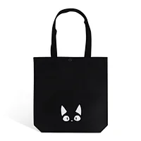 Guangzhou manufacture Promotion custom printed logo black design pattern heavy canvas cotton tote shopping bag