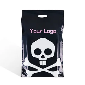 custom printed poly mailers courier envelope mail packaging shipping bag with handle