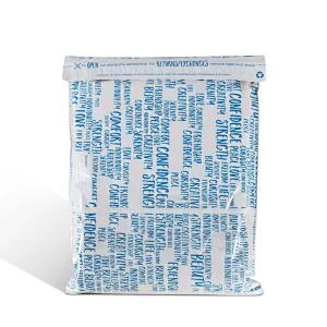 Self seal waterproof packaging biodegradable plastic mailing poly mailer shipping bag custom white envelopes