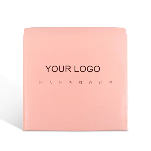 wholesale custom printed cheap pink bubble poly mailer mailing  wrap envelope plastic package bag for shipping