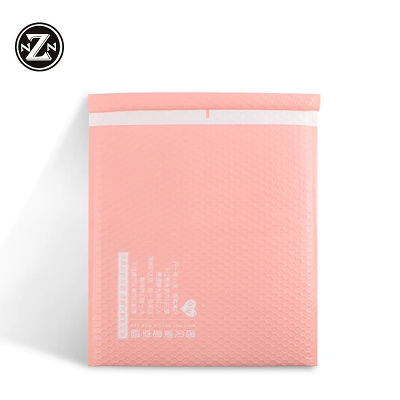factory wholesale biodegradable A3 A4 A5 pink Post poly bubble mailer padded shipping envelope plastic packing bag