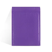 self adhesive purple poly bubble mailer envelope padded courier shipping post bag for transport