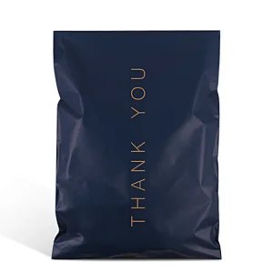 eco friendly custom printed  bule matt poly mailers envelopes postal mail plastic packaging bags for clothing