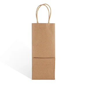Shopping Gift Eco Friendly Factory Price Kraft Paper Bag