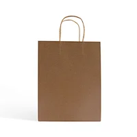 factory wholesale craft kraft paper brown luxury  gift shopping paper packaging bags with handle