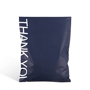 custom printed logo matt thank you mailing envelope courier packaging plastic bags for clothing