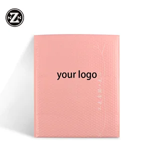factory wholesale biodegradable A3 A4 A5 pink Post poly bubble mailer padded shipping envelope plastic packing bag