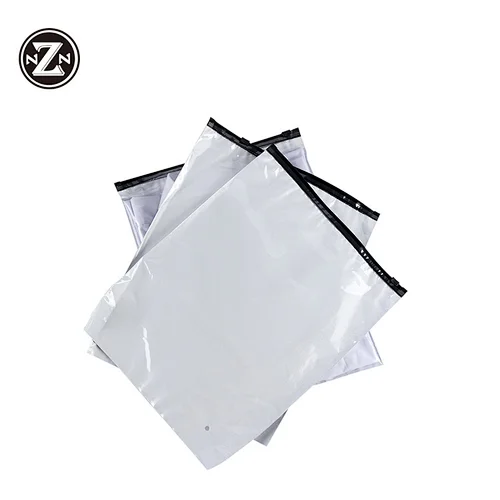 biodegradable custom printed logo resealable clear pvc zipper packing bag for clothes with lock