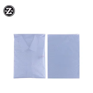 custom printed logo biodegradable reusable po pe  slider zip lock plastic packaging bag for clothes