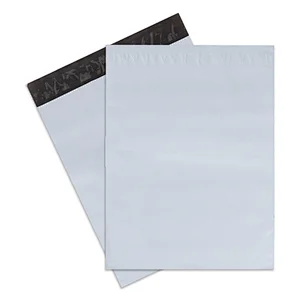 Custom logo printed white postal packaging envelope plastic mailing courier shipping poly mail bags for delivery
