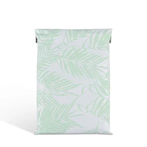 custom printed full pattern double tape poly mailers courier plastic packaging bag for shipping