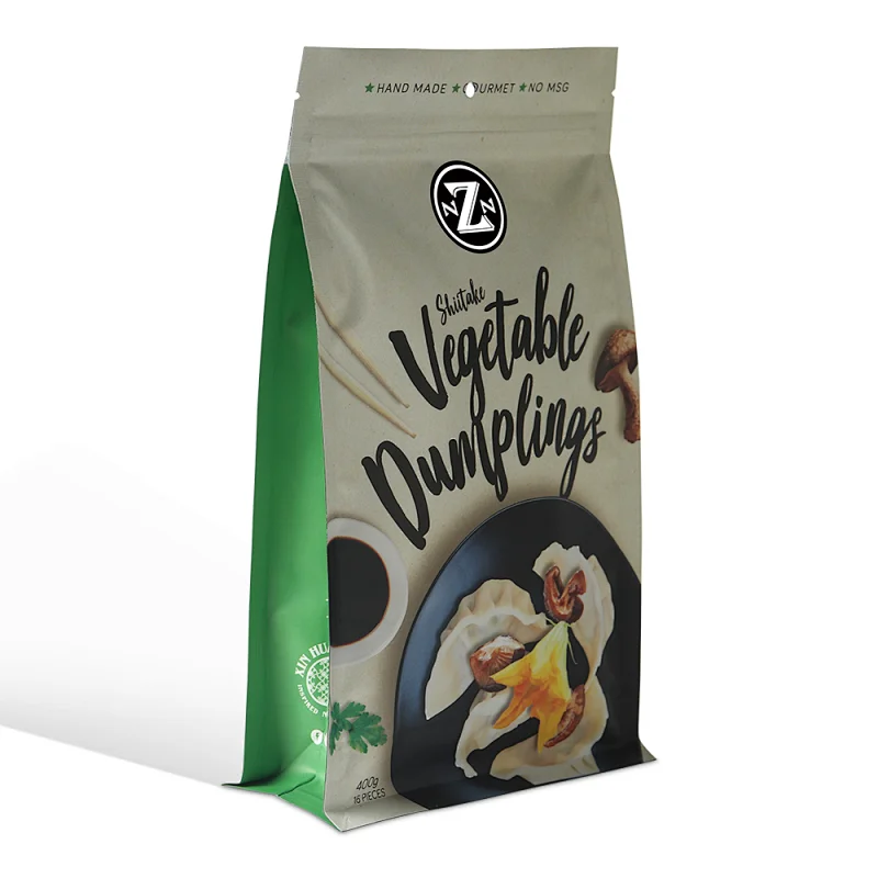 low MOQ custom design food grade potato chips biscuits chocolate candy packaging plastic compound bag for sample making