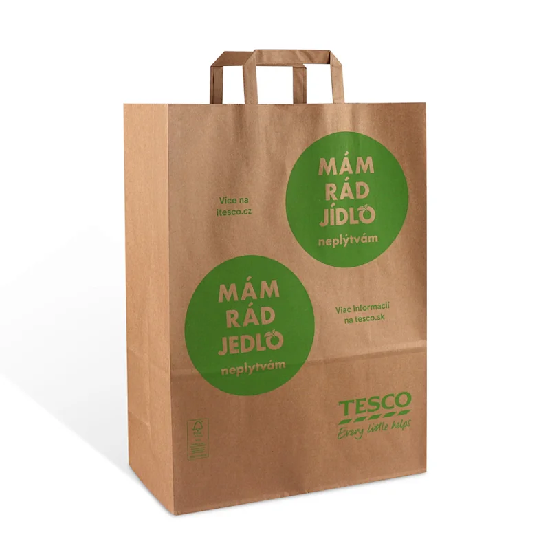 cheap paper bags bolsas brown kraft paper shopping bag recyclable paper bag
