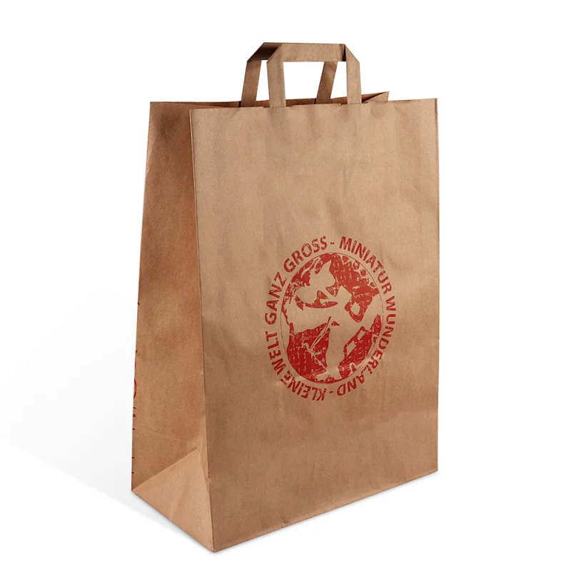 cheap paper bags bolsas brown kraft paper shopping bag recyclable paper  bag