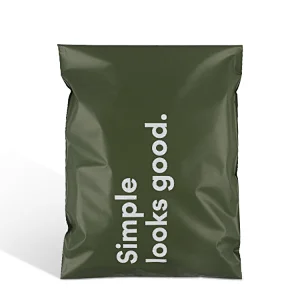 customized printed logo design colored poly matt plastic mailers envelope mailing packaging shipping bags