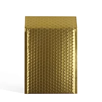 Self Seal Aluminium Foil Metallic Matt Gold Bubble Mailers Padded Envelopes Couriers Packing Shipping Bags