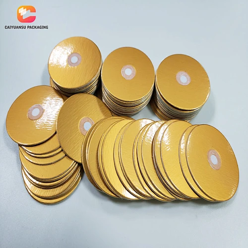 wholesale golden aluminum foil bottle cap