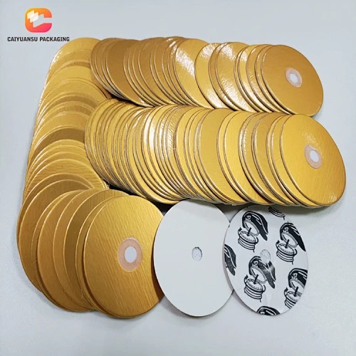 wholesale golden aluminum foil bottle cap