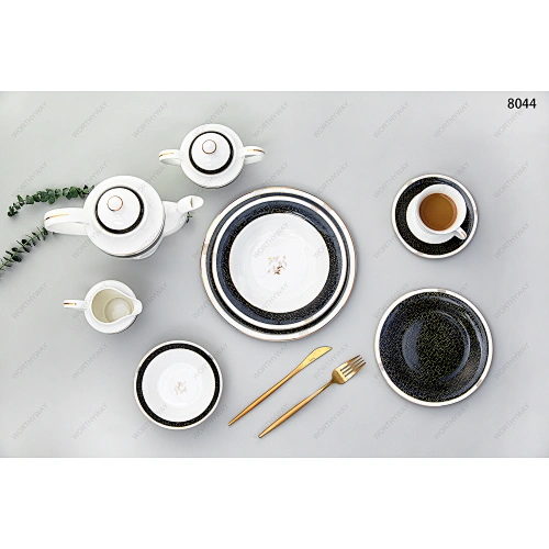 bone porcelain dinner set 8044or 6/8/12 persons
